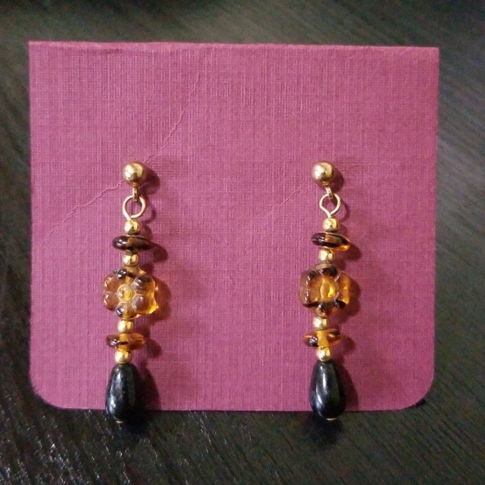 Beaded Dangle Earrings